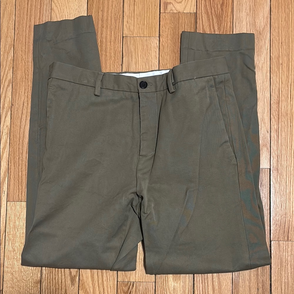 Zara Men's Olive Green Pants